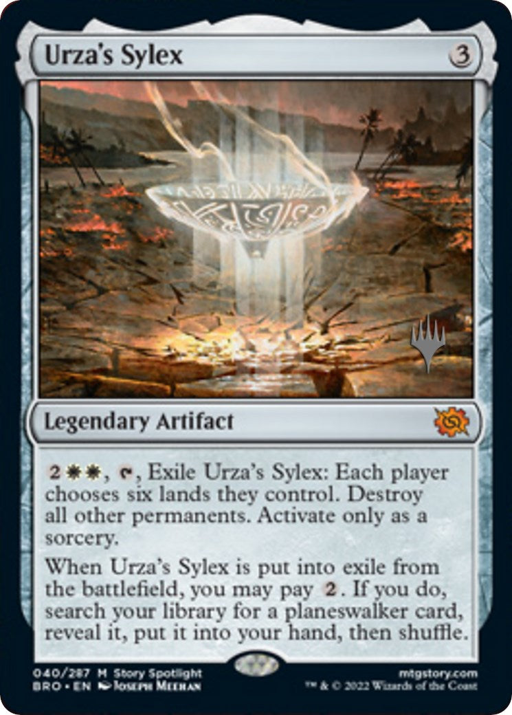 Urza's Sylex (Promo Pack) [The Brothers' War Promos] | Cracking-Singles