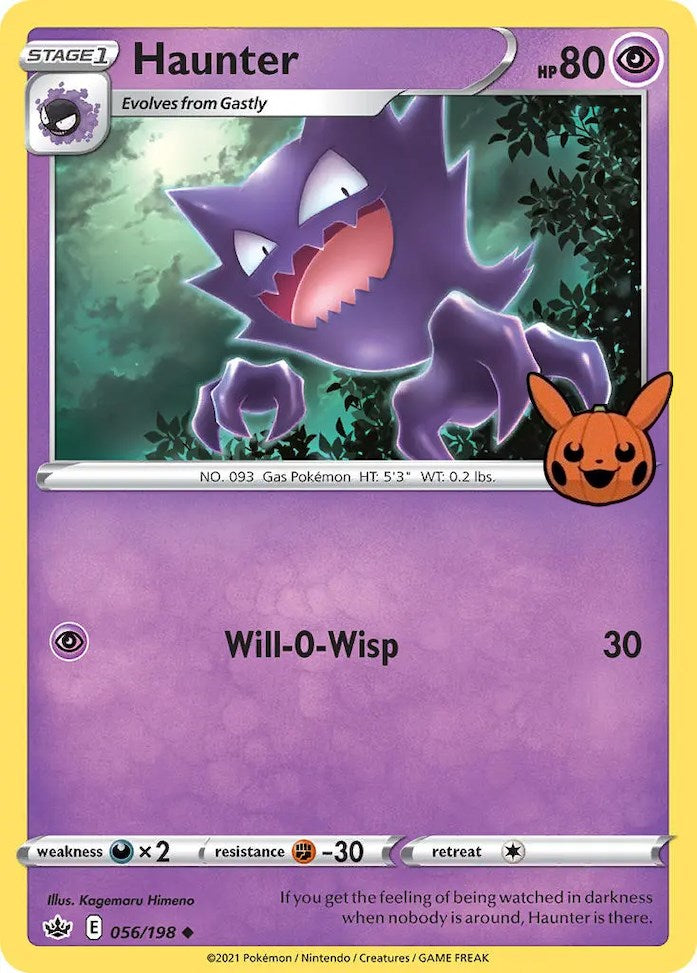 Haunter (056/198) [Trick or Trade] | Cracking-Singles