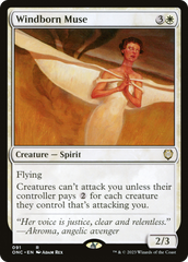 Windborn Muse [Phyrexia: All Will Be One Commander] | Cracking-Singles