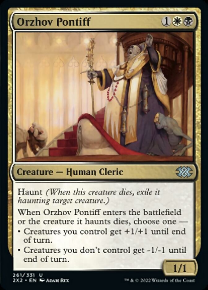 Orzhov Pontiff [Double Masters 2022] | Cracking-Singles