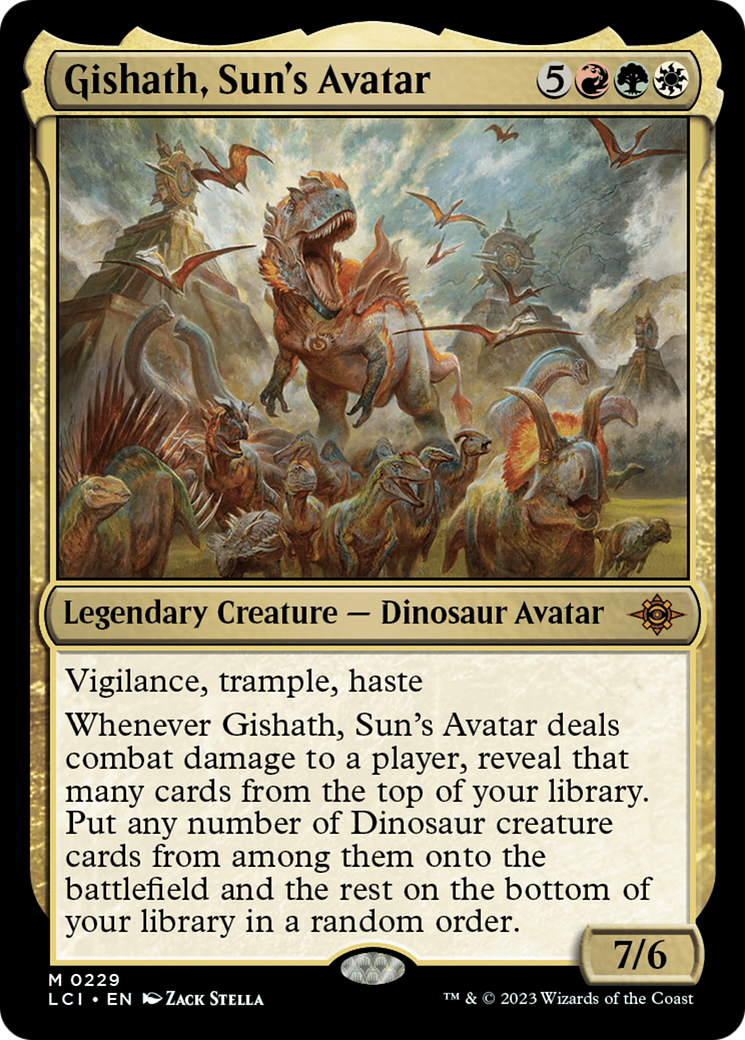 Gishath, Sun's Avatar [The Lost Caverns of Ixalan] | Cracking-Singles