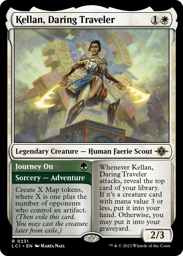 Kellan, Daring Traveler [The Lost Caverns of Ixalan] | Cracking-Singles