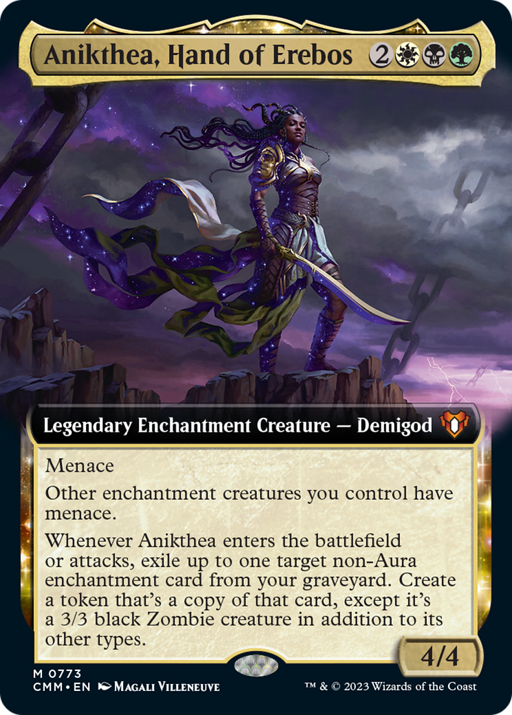 Anikthea, Hand of Erebos (Extended Art) [Commander Masters] | Cracking-Singles