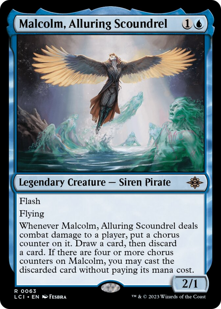 Malcolm, Alluring Scoundrel [The Lost Caverns of Ixalan] | Cracking-Singles