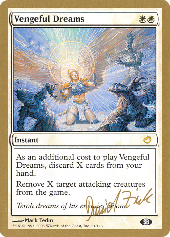 Vengeful Dreams (Daniel Zink) (SB) [World Championship Decks 2003] | Cracking-Singles