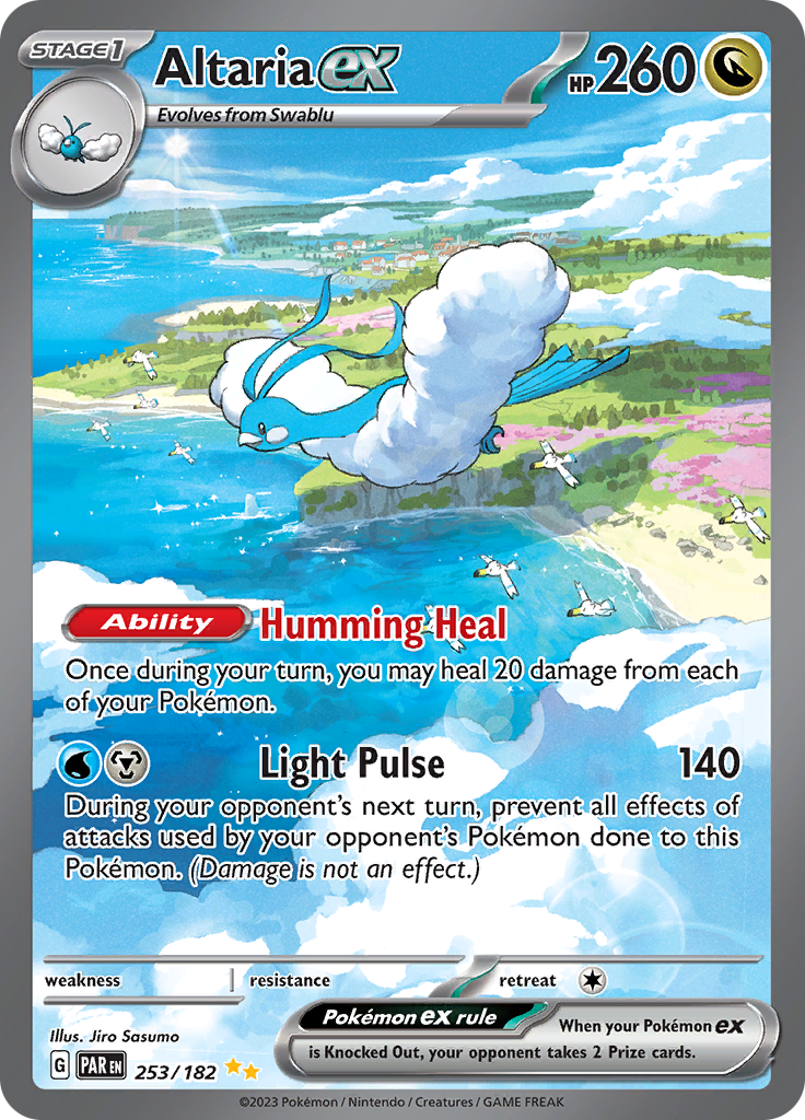 Altaria ex (253/182) [Scarlet & Violet: Paradox Rift] | Cracking-Singles