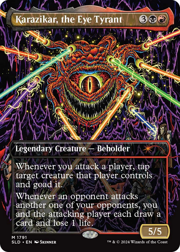 Karazikar, the Eye Tyrant (Rainbow Foil) [Secret Lair Drop Series] | Cracking-Singles