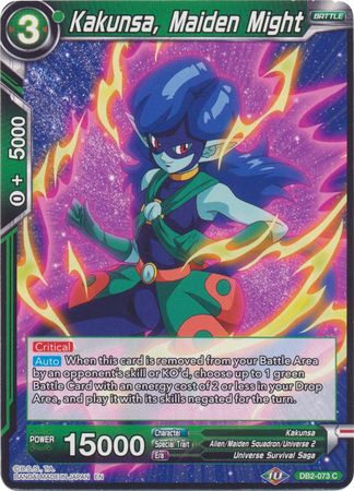 Kakunsa, Maiden Might (Reprint) (DB2-073) [Battle Evolution Booster] | Cracking-Singles