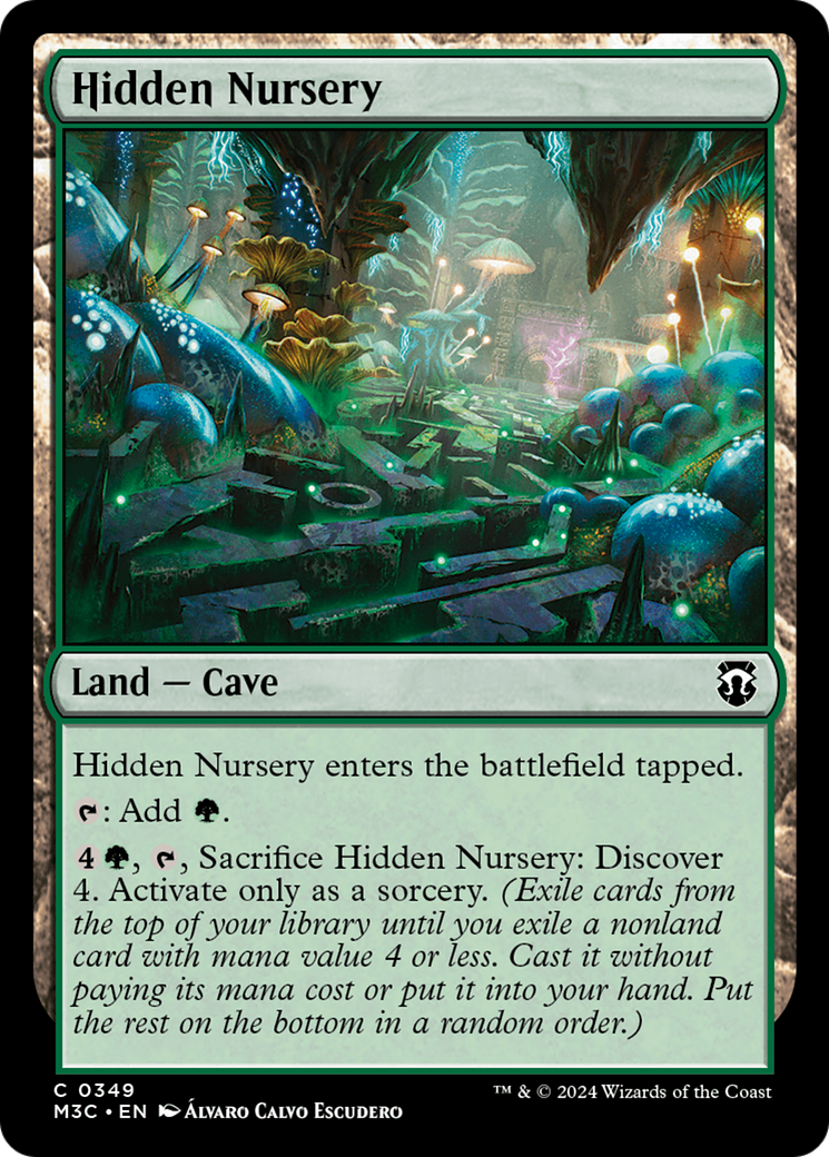 Hidden Nursery (Ripple Foil) [Modern Horizons 3 Commander] | Cracking-Singles