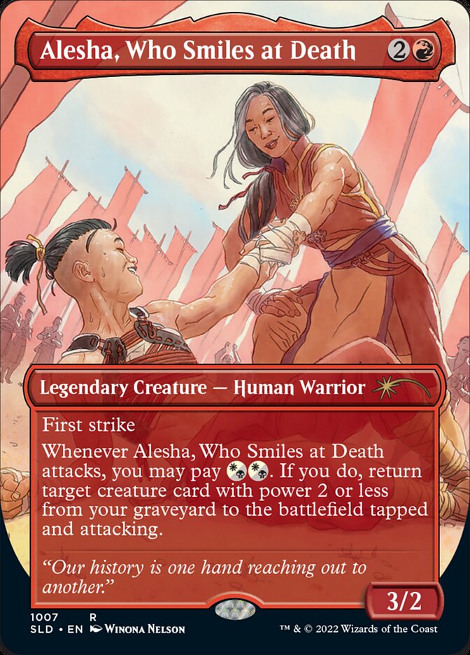 Alesha, Who Smiles at Death [Secret Lair Drop Series] | Cracking-Singles