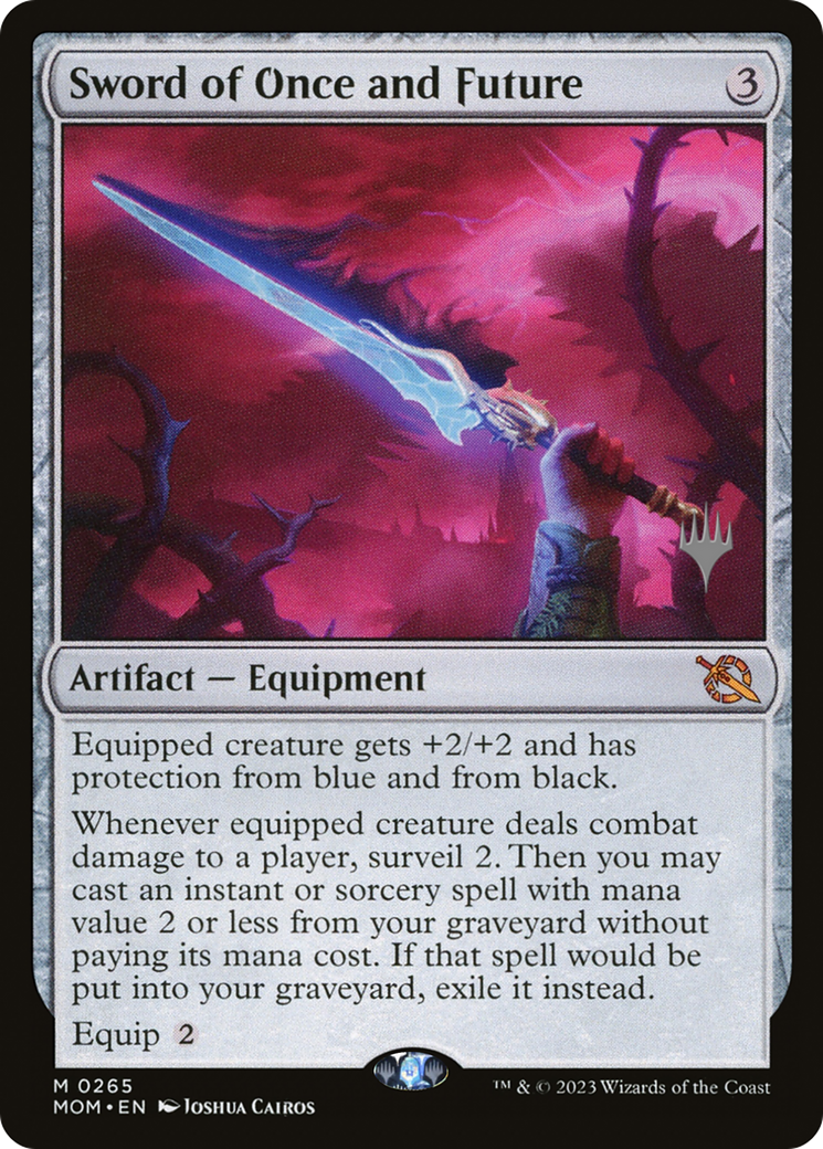 Sword of Once and Future (Promo Pack) [March of the Machine Promos] | Cracking-Singles