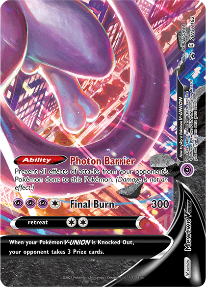 Mewtwo V-Union (SWSH162) [Sword & Shield: Black Star Promos] | Cracking-Singles