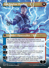 Ral, Monsoon Mage // Ral, Leyline Prodigy (Borderless) [Modern Horizons 3] | Cracking-Singles