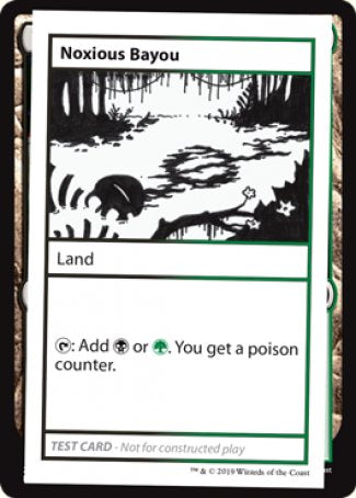 Noxious Bayou (2021 Edition) [Mystery Booster Playtest Cards] | Cracking-Singles