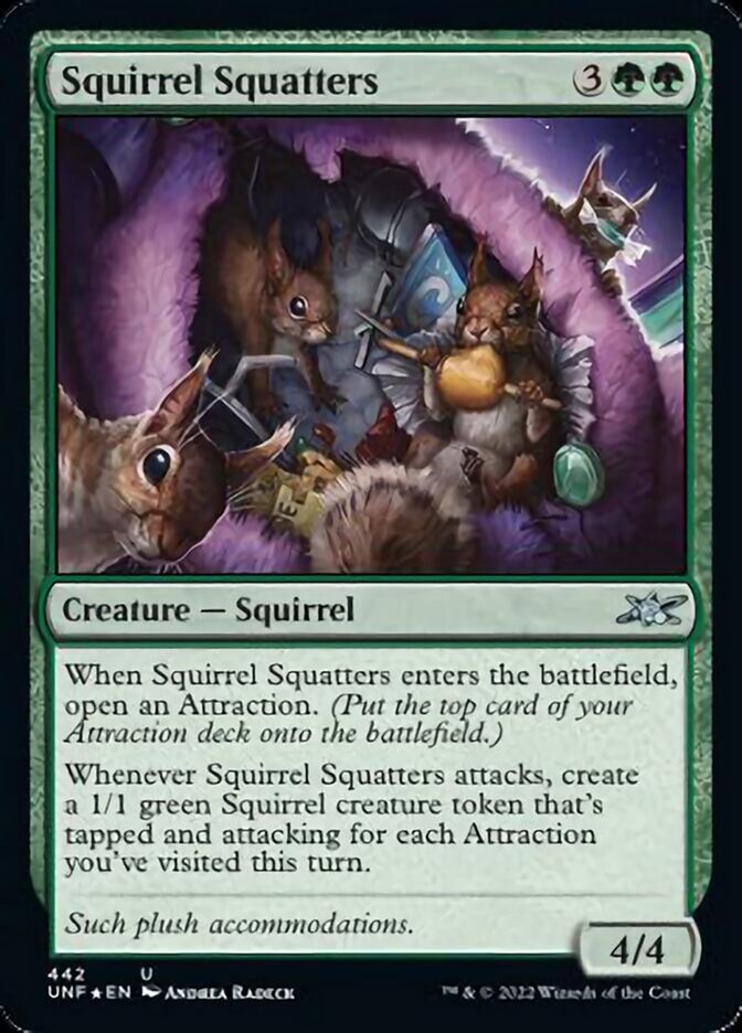 Squirrel Squatters (Galaxy Foil) [Unfinity] | Cracking-Singles