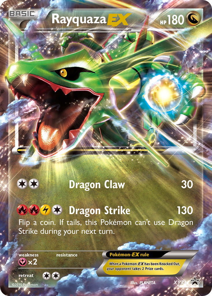 Rayquaza EX (XY73) [XY: Black Star Promos] | Cracking-Singles