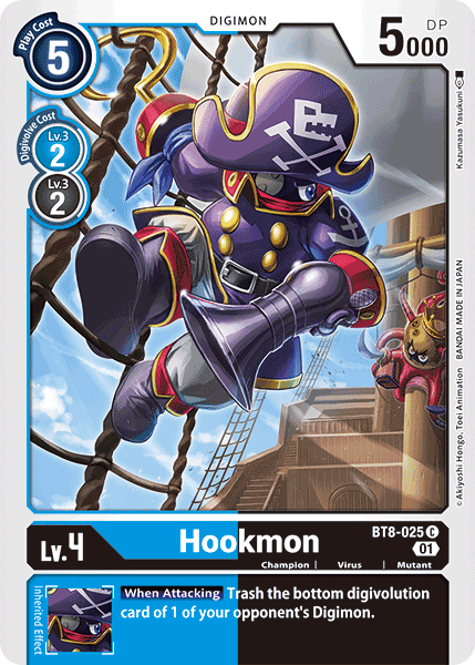 Hookmon [BT8-025] [New Awakening] | Cracking-Singles