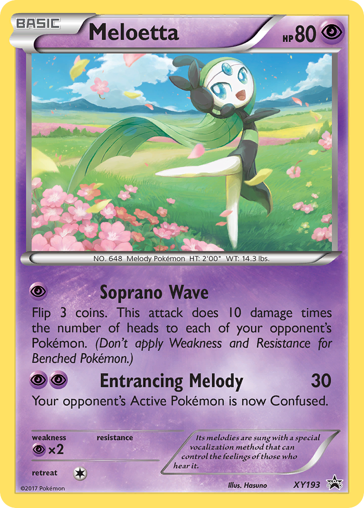 Meloetta (XY193) [XY: Black Star Promos] | Cracking-Singles