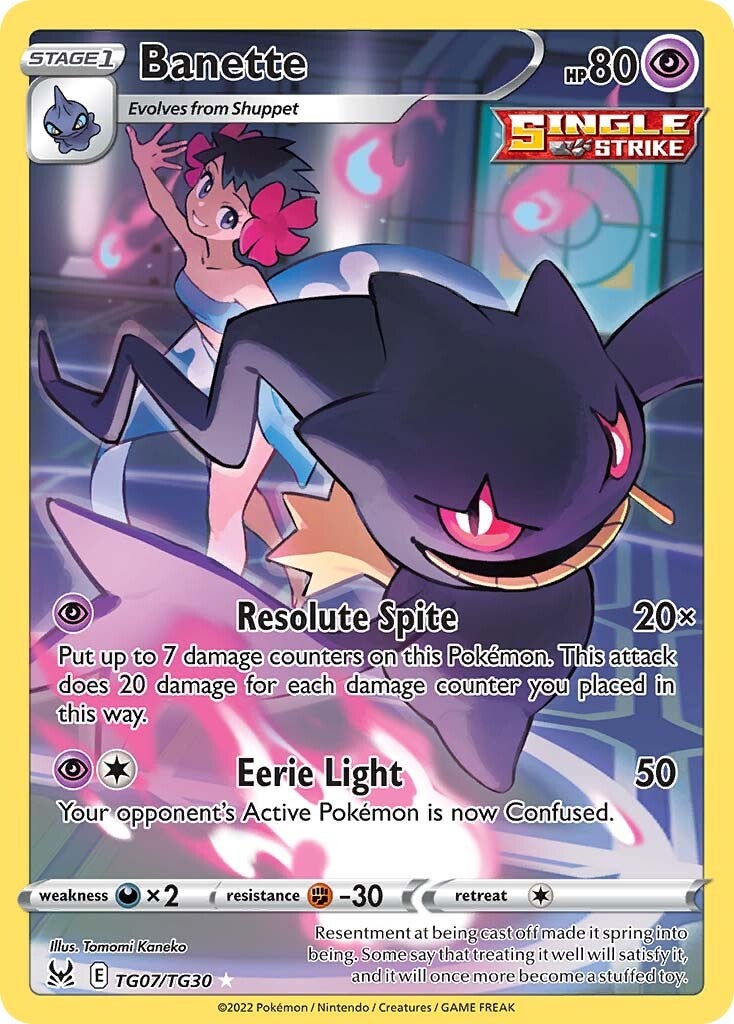 Banette (TG07/TG30) [Sword & Shield: Lost Origin] | Cracking-Singles