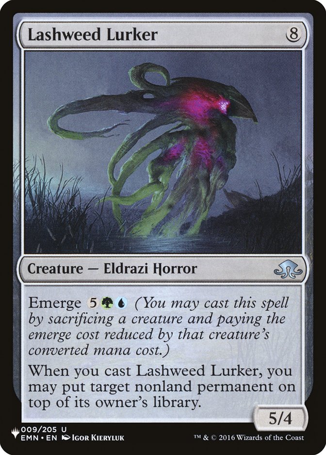 Lashweed Lurker [The List] | Cracking-Singles