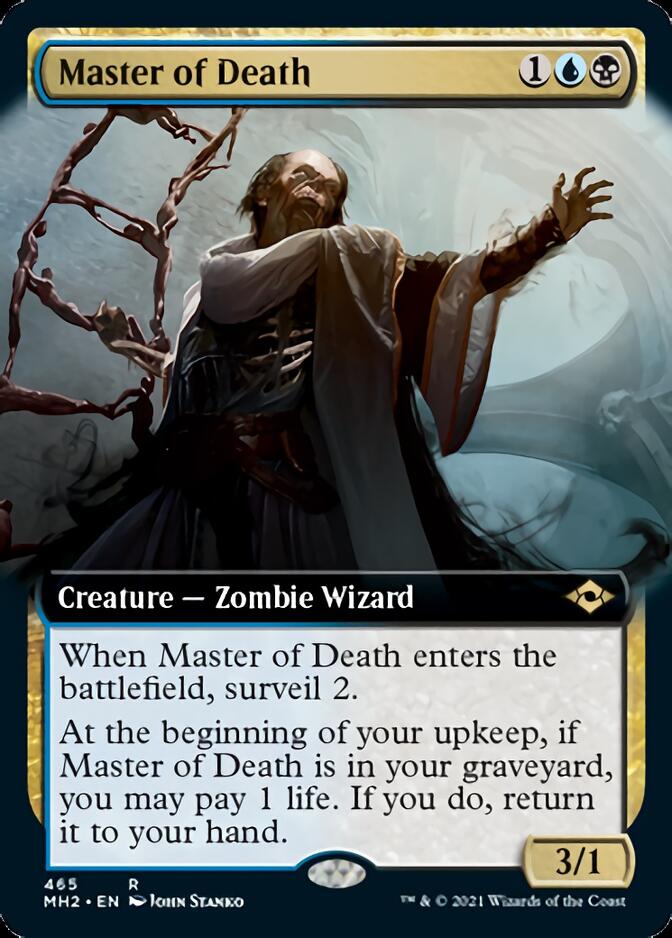 Master of Death (Extended Art) [Modern Horizons 2] | Cracking-Singles