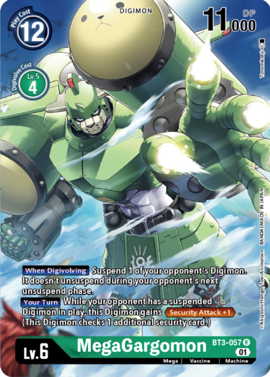 MegaGargomon [BT3-057] (Digimon Card Game Deck Box Set) [Release Special Booster Promos] | Cracking-Singles