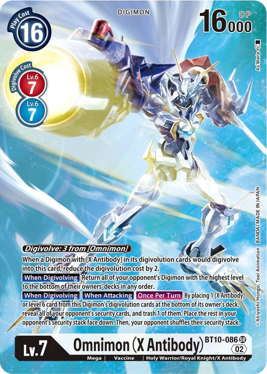 Omnimon (X Antibody) [BT10-086] (Alternate Art) [Xros Encounter] | Cracking-Singles