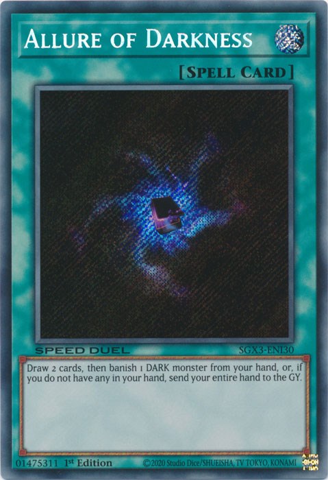 Allure of Darkness [SGX3-ENI30] Secret Rare | Cracking-Singles