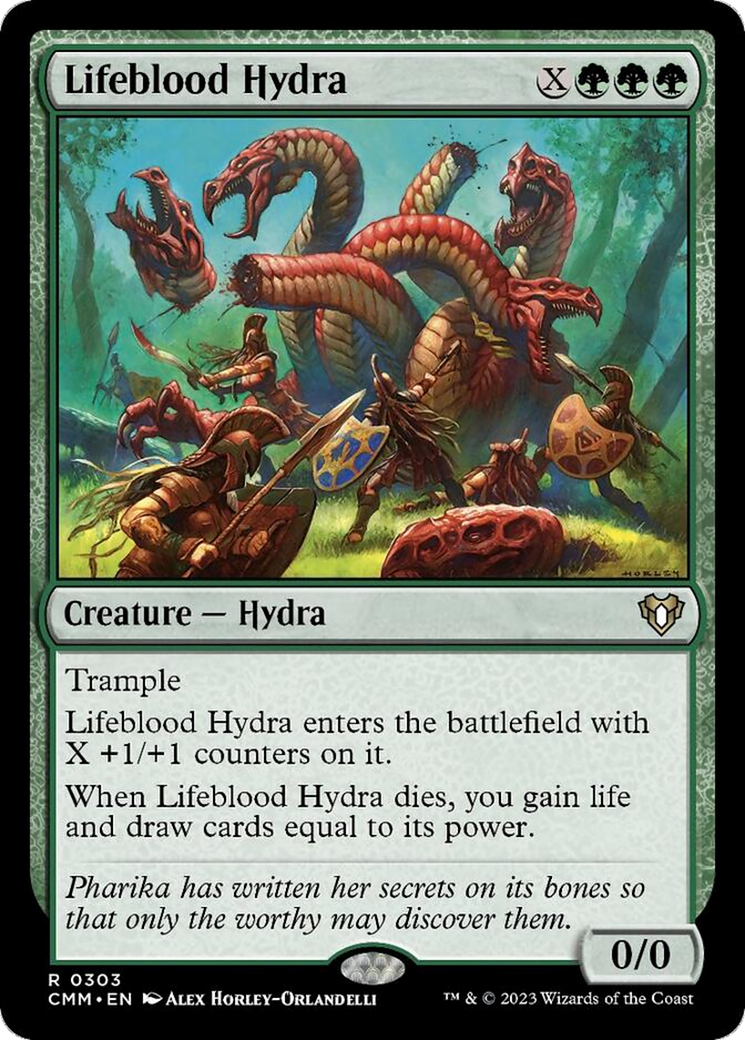 Lifeblood Hydra [Commander Masters] | Cracking-Singles