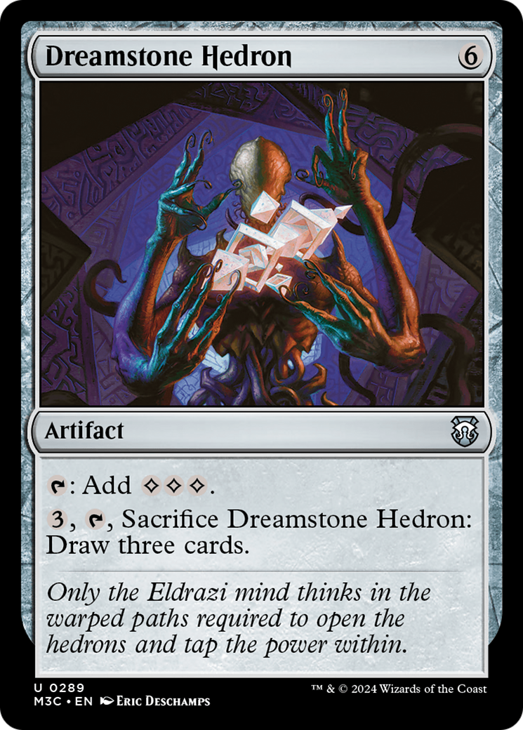 Dreamstone Hedron (Ripple Foil) [Modern Horizons 3 Commander] | Cracking-Singles