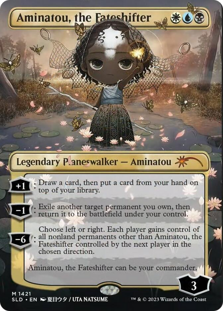 Aminatou, the Fateshifter (Rainbow Foil) [Secret Lair Drop Series] | Cracking-Singles