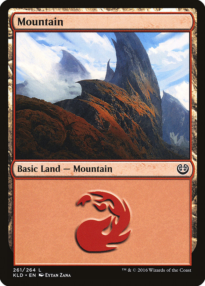 Mountain (261) [Kaladesh] | Cracking-Singles