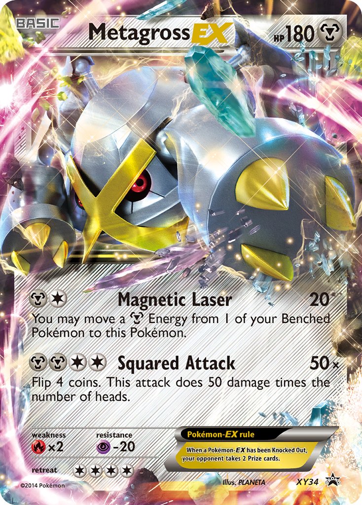 Metagross EX (XY34) [XY: Black Star Promos] | Cracking-Singles