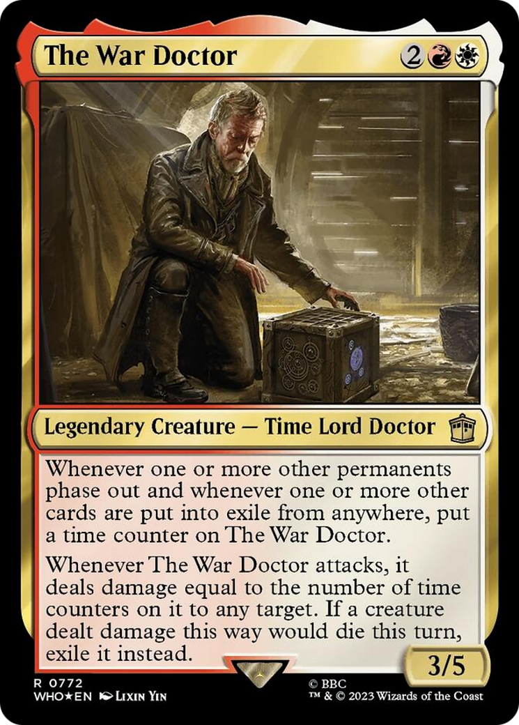 The War Doctor (Surge Foil) [Doctor Who] | Cracking-Singles