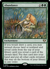 Abundance [Commander Masters] | Cracking-Singles