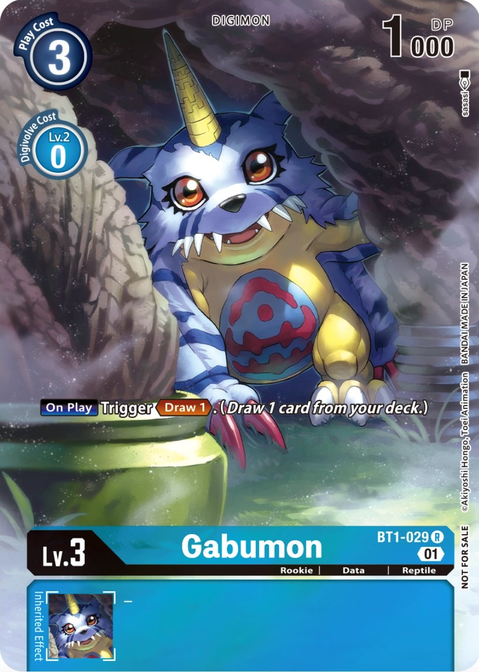 Gabumon [BT1-029] (Official Tournament Pack Vol.9) [Release Special Booster Promos] | Cracking-Singles