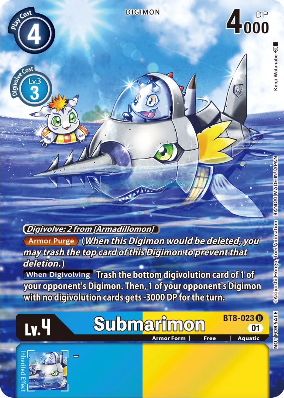 Submarimon [BT8-023] (Official Tournament Pack Vol.9) [New Awakening Promos] | Cracking-Singles