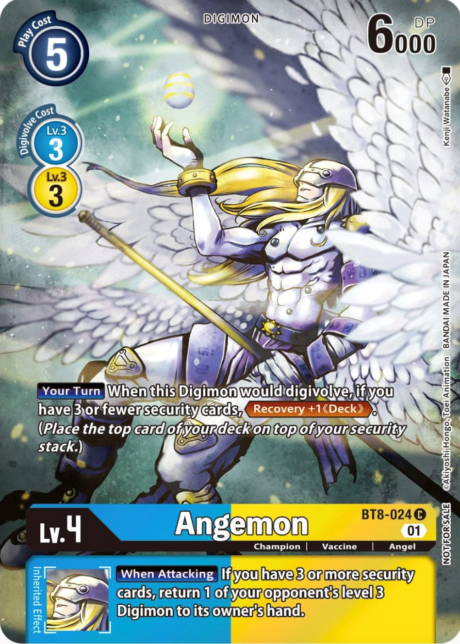 Angemon [BT8-024] (Official Tournament Pack Vol.9) [New Awakening Promos] | Cracking-Singles