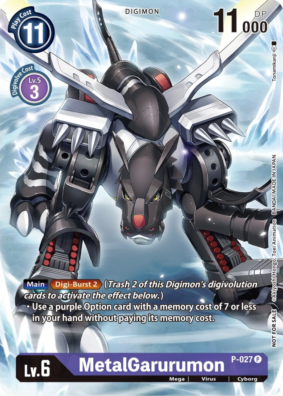 MetalGarurumon [P-027] (Winner Pack Across Time) [Promotional Cards] | Cracking-Singles