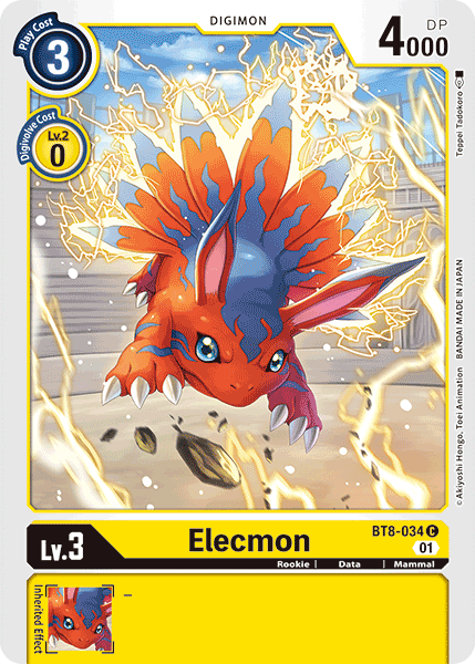 Elecmon [BT8-034] [New Awakening] | Cracking-Singles