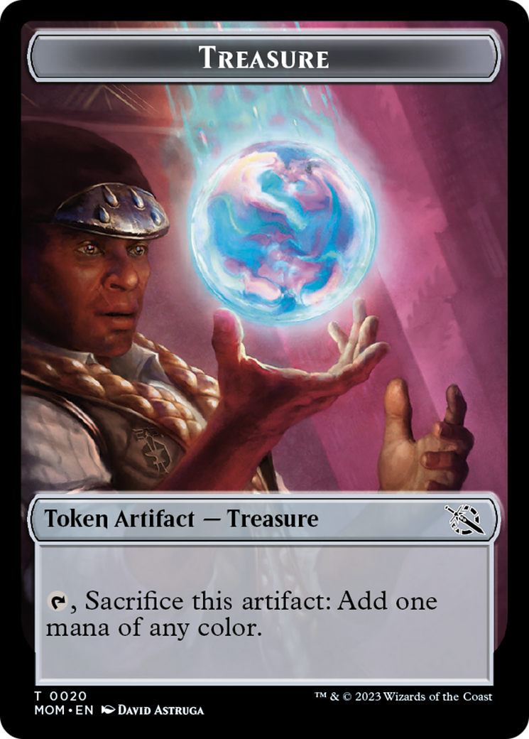 Treasure Token [March of the Machine Tokens] | Cracking-Singles