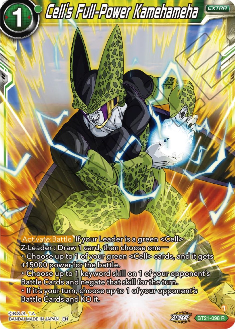 Cell's Full-Power Kamehameha (BT21-098) [Wild Resurgence] | Cracking-Singles