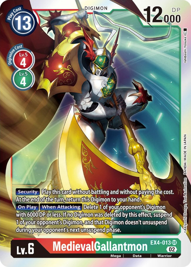 MedievalGallantmon [EX4-013] [Alternative Being Booster] | Cracking-Singles