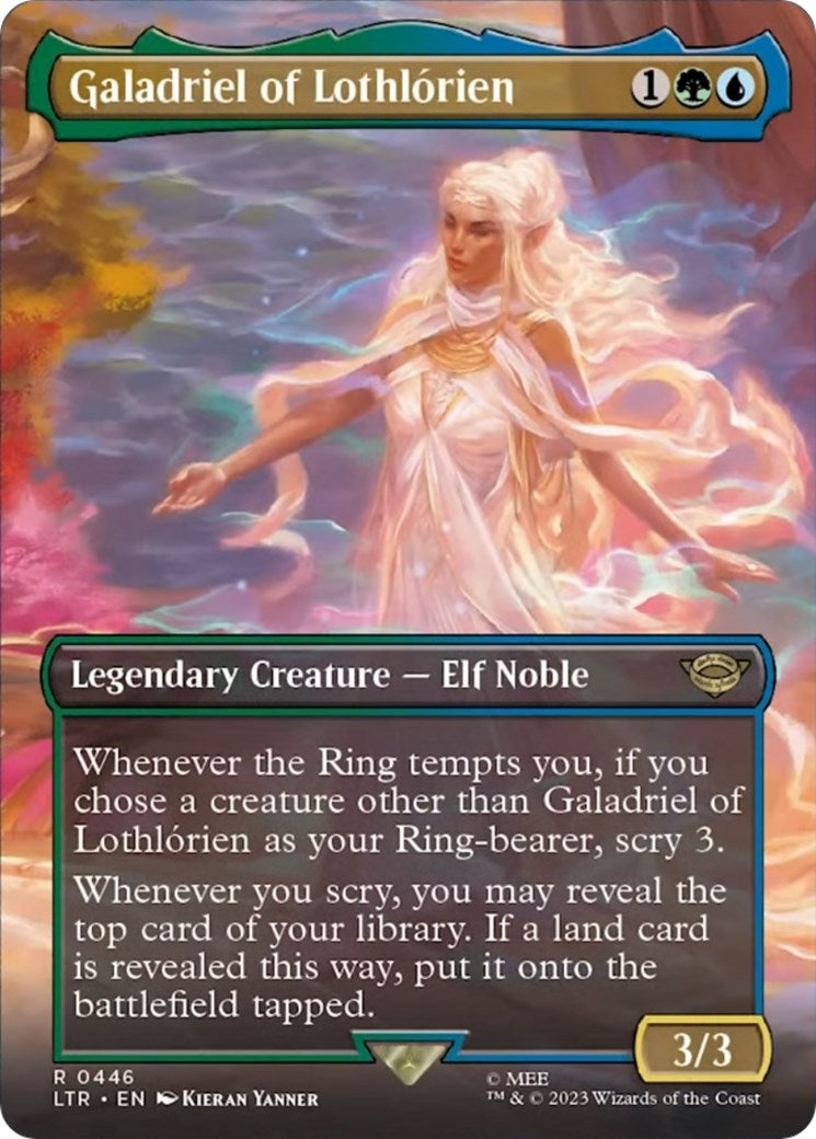 Galadriel of Lothlorien (Borderless Alternate Art) [The Lord of the Rings: Tales of Middle-Earth] | Cracking-Singles