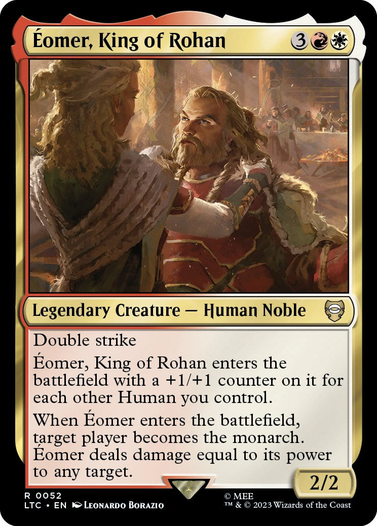 Eomer, King of Rohan [The Lord of the Rings: Tales of Middle-Earth Commander] | Cracking-Singles