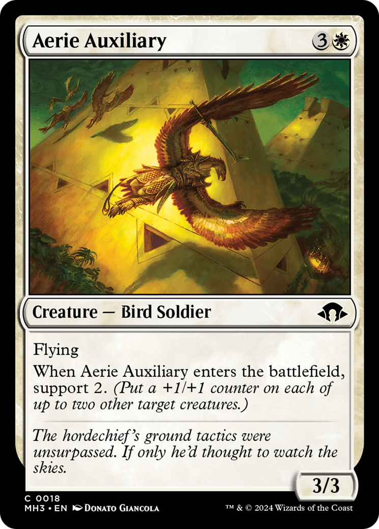 Aerie Auxiliary [Modern Horizons 3] | Cracking-Singles