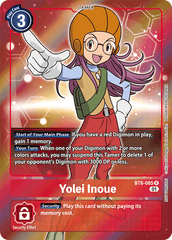 Yolei Inoue [BT8-085] (Alternative Art - Box Topper) [New Awakening] | Cracking-Singles