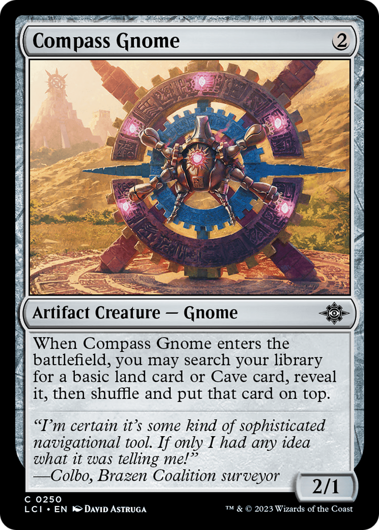 Compass Gnome [The Lost Caverns of Ixalan] | Cracking-Singles