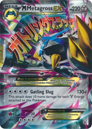 M Metagross EX (XY35) (Jumbo Card) [XY: Black Star Promos] | Cracking-Singles