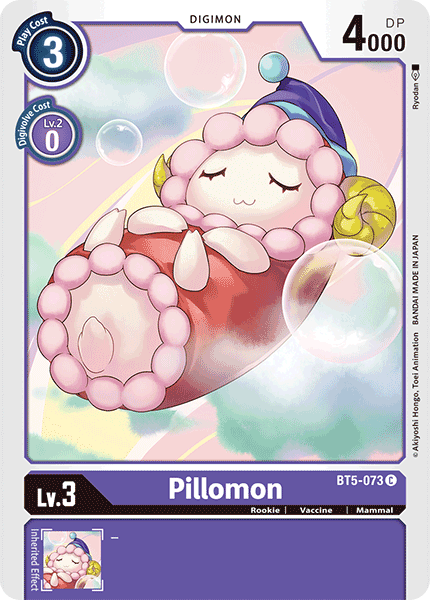 Pillomon [BT5-073] [Battle of Omni] | Cracking-Singles